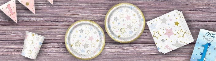 Twinkle Twinkle Little Star 1st Birthday Party Supplies and Ideas